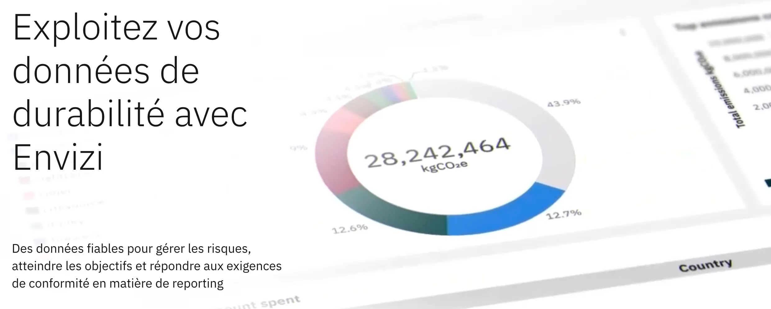 IBM Envizi homepage - Logiciel ESG