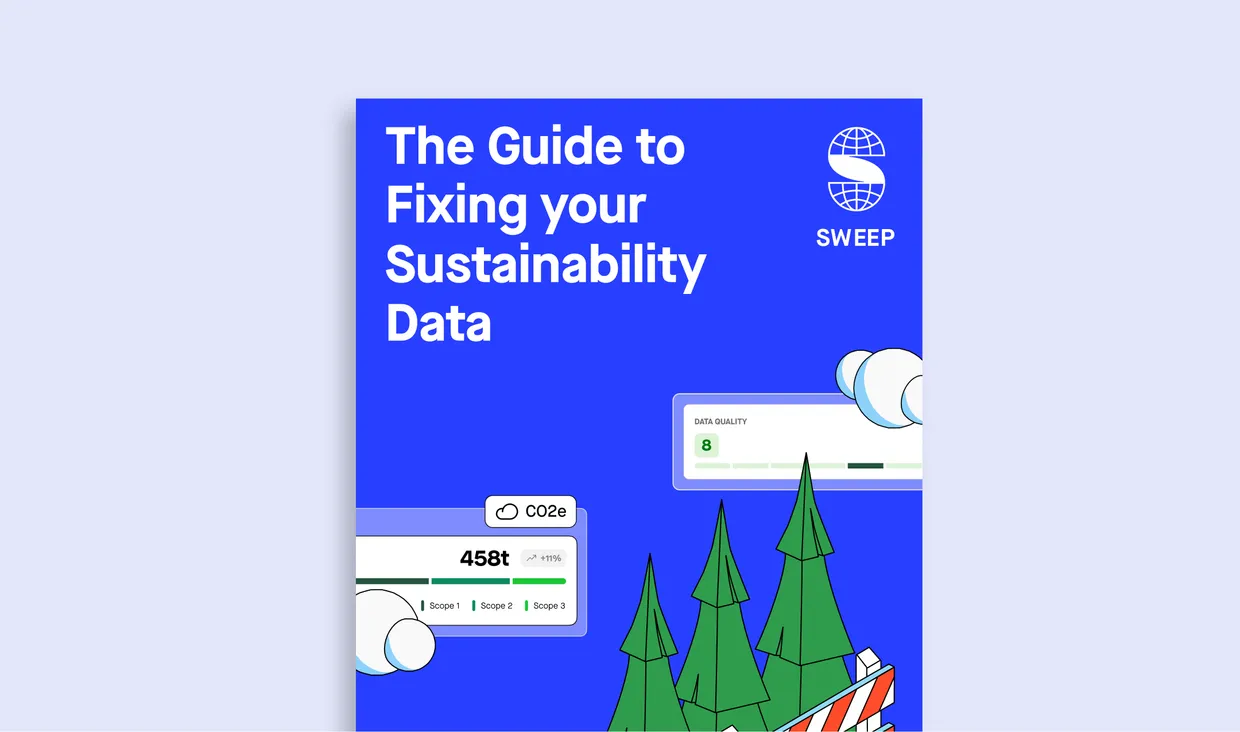 Guide to Fixing your sustainability data