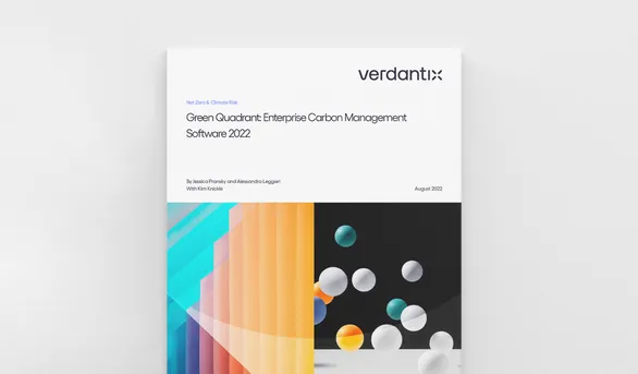 Green Quadrant Verdantix cover image